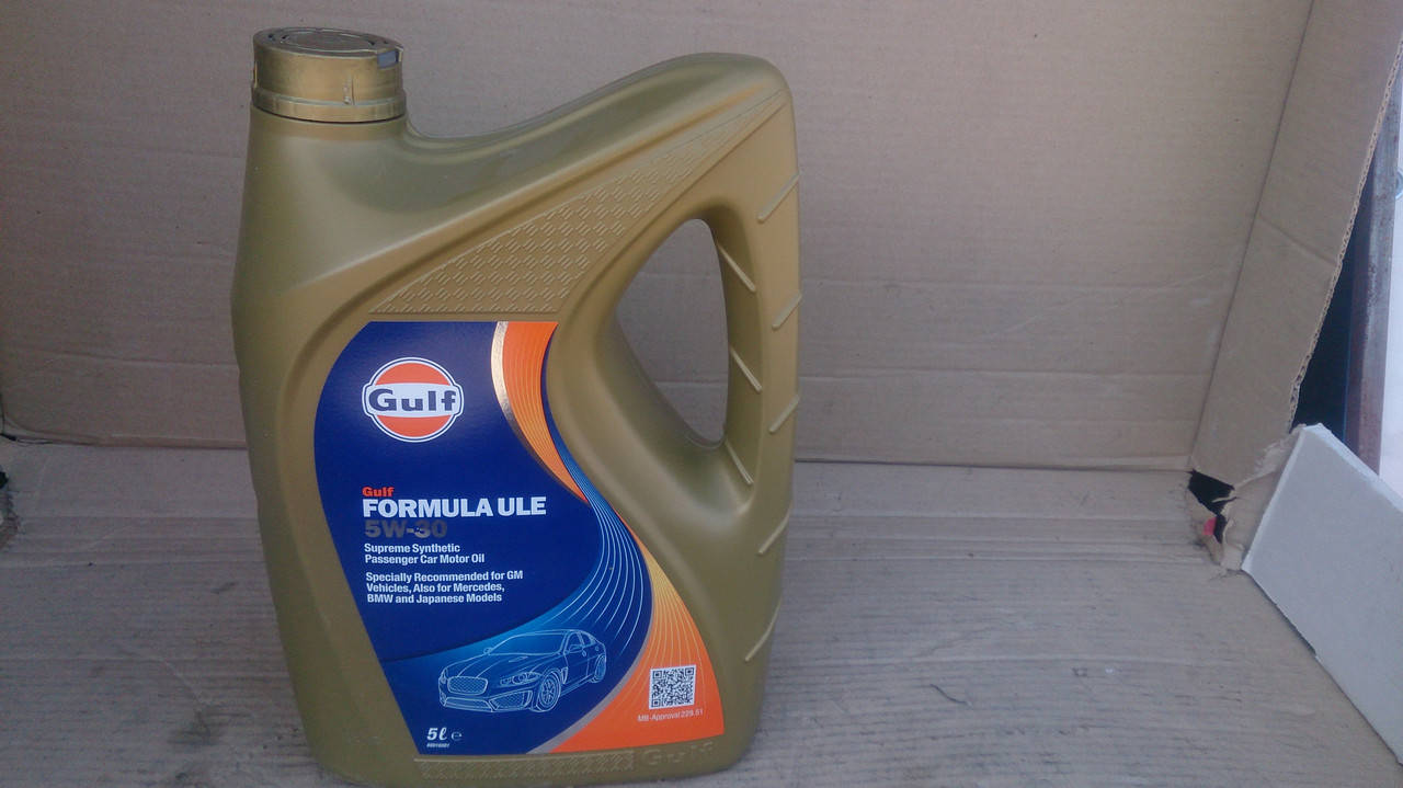 

Масло моторное GULF Formula ULE 5W-30 5 л