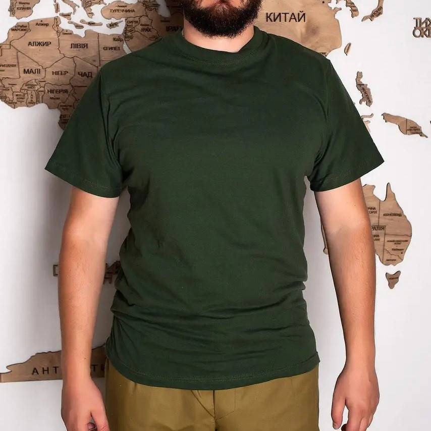 

Футболка Олива НГУ ( 46-60 р.), Зелёный