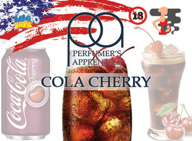 

Cola Cherry ароматизатор TPA (Вишневая-кола)