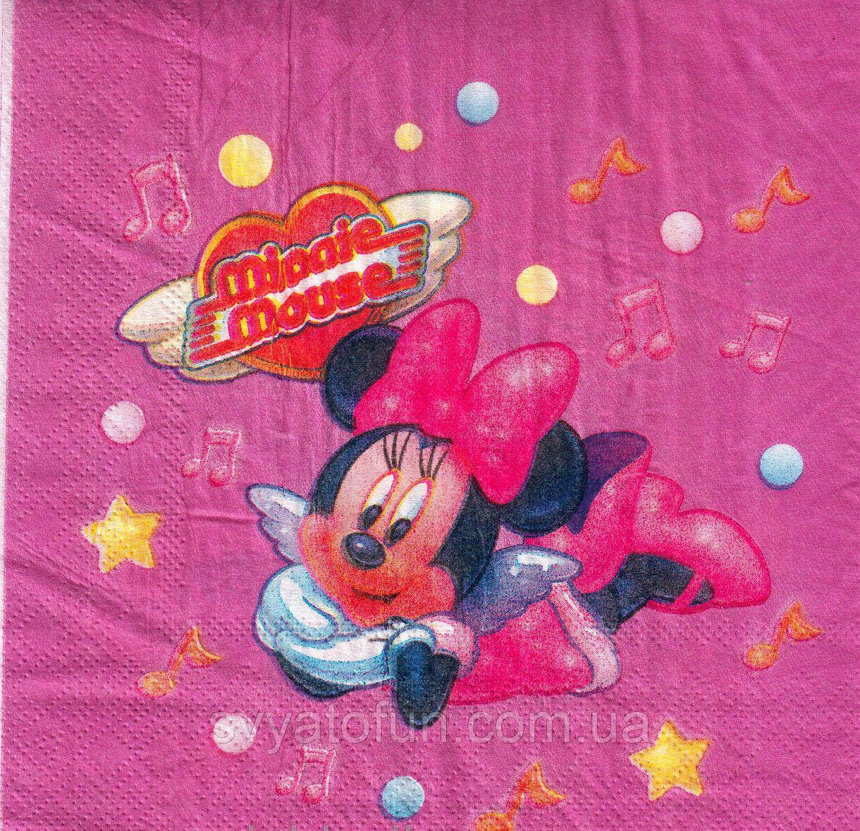 

Салфетки Минни Маус 20шт/уп