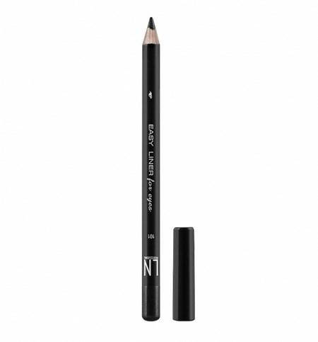 

Карандаш для глаз LN Professional Easy Liner контурный деревянный № 101 Чёрный