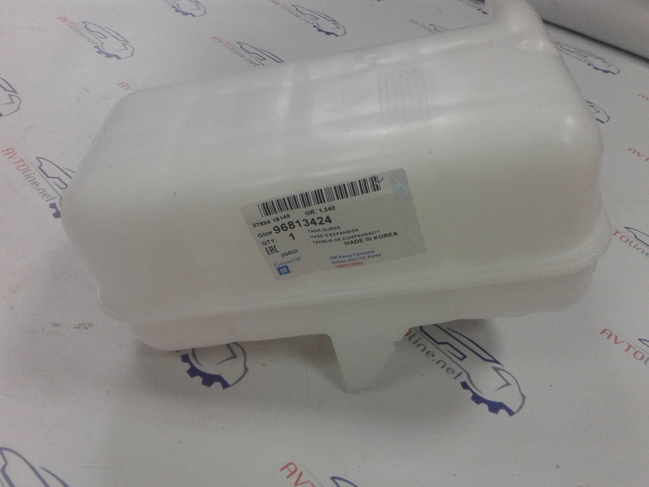 

Бачок расширительный Такума GM Корея