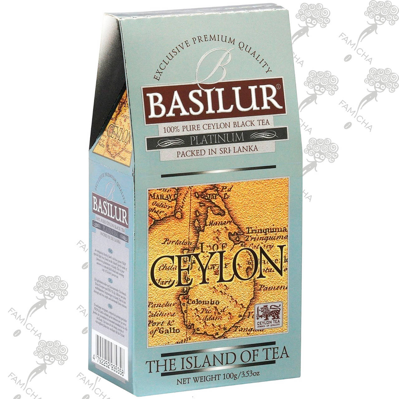 

Чай черный платинум "Чайный остров", Basilur, 100г