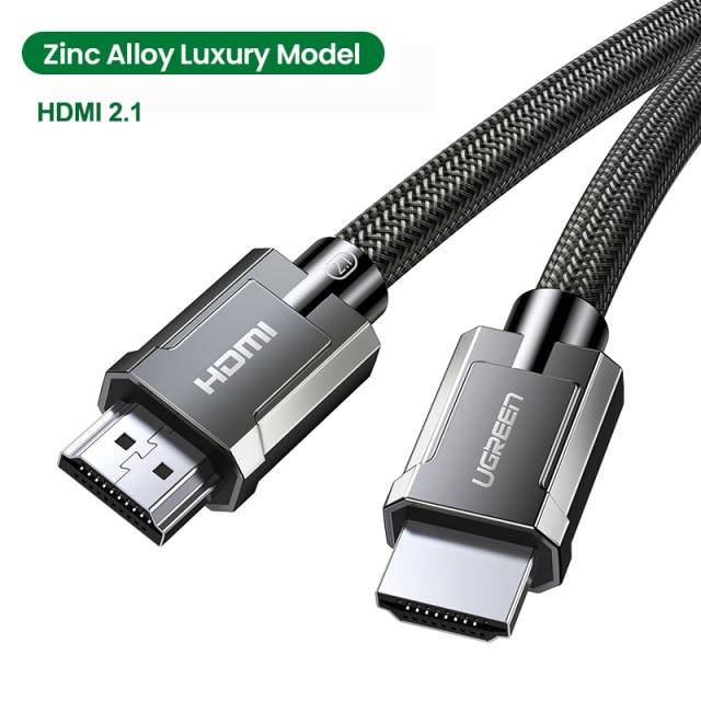 

Кабель Ugreen HDMI v2.1, 1.5м, FullHD, 8K, Черный