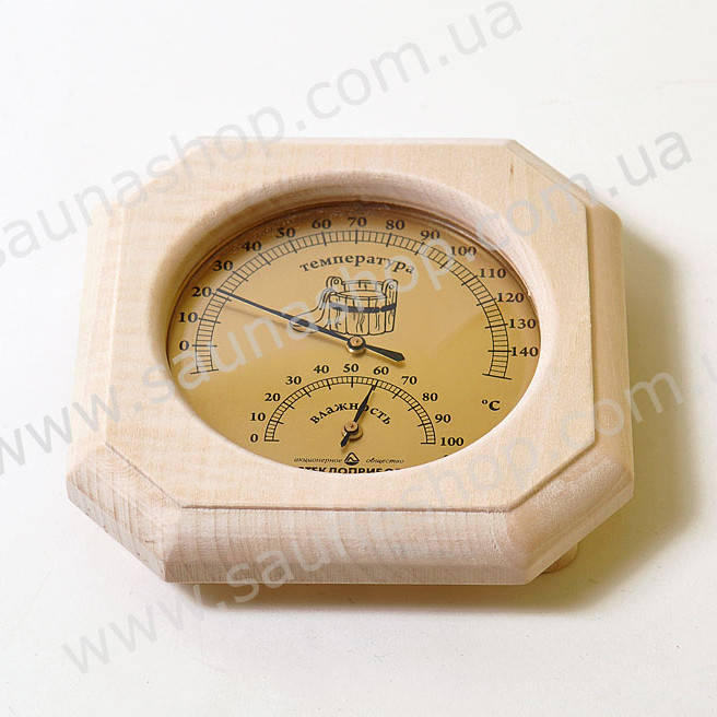 

Термогигрометр для бани, сауны Виктер ТГС1