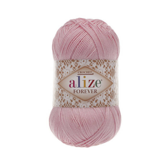 

32 Пряжа Alize Forever светло-розовый