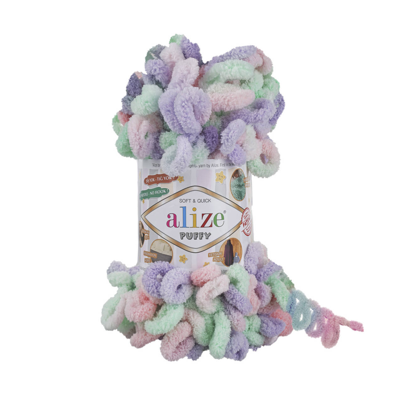 

Пряжа Alize Puffy Color 5938