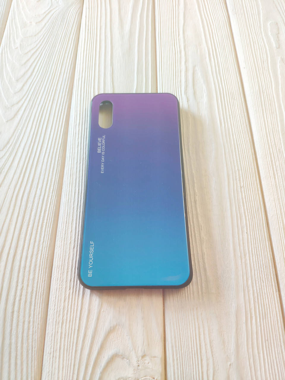 

Чехол Gradient для Xiaomi Redmi 9A бампер Purple-blue, Синий