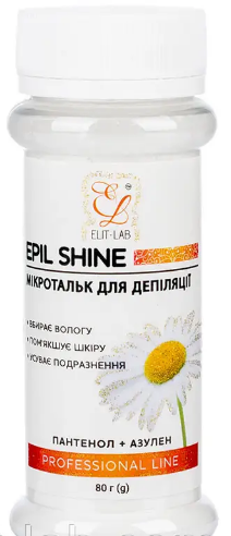 

ТМ Elit-Lab Микротальк для депиляции с азуленом, 80 г