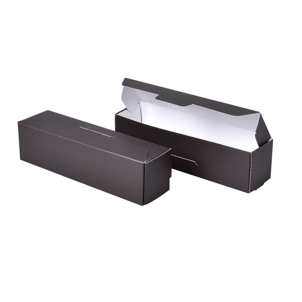 

Коробки для макаронс (macarons), эклеров, безе на 5-6 шт. Размер 5смх19,5см. высота- 5см, Коричневый