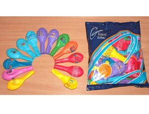 

Воздушные шарики пастель "Ассорти рисунков" 10" (25 см) Gemar, Разные цвета