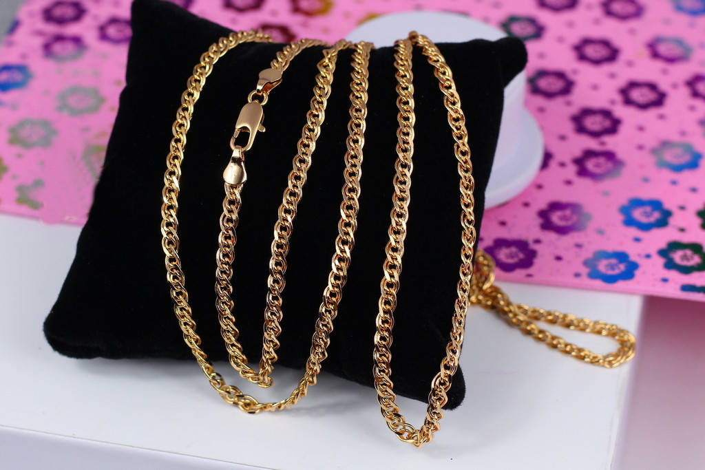 

Цепь Xuping Jewelry нонна 45 см 3,5 мм золотистая