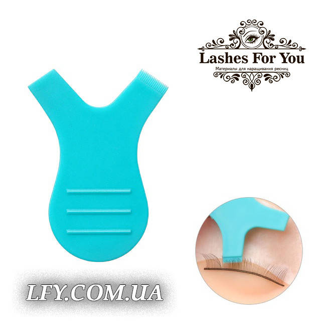 

Аппликатор для выкладки ресниц мятный, Y форма