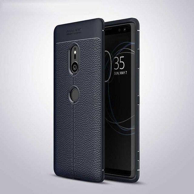 

TPU чехол накладка Tiger для Sony Xperia XZ3 (4 цвета) синий