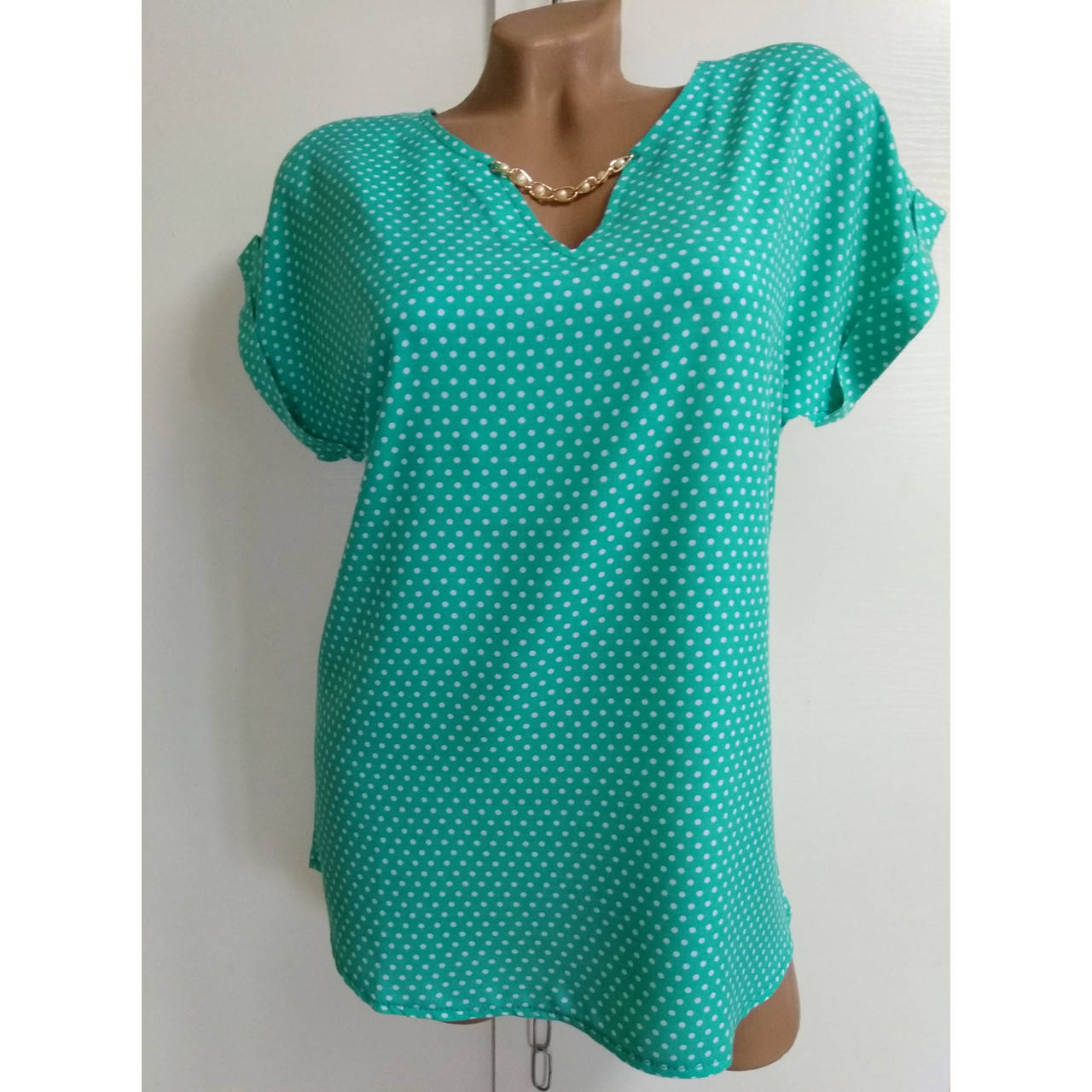 

Блуза женская футболка из штапеля 44 размер