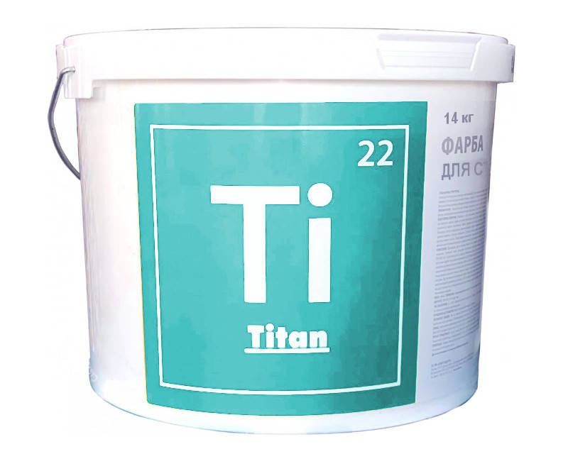 

Краска акриловая TITAN СТЕЛЯ для потолков 14кг, Белый