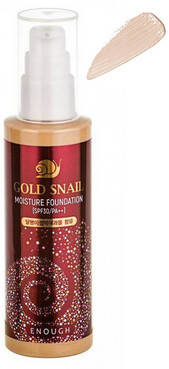 

Тональный крем с муцином улитки Enough Gold Snail Moisture Foundation SPF30 13