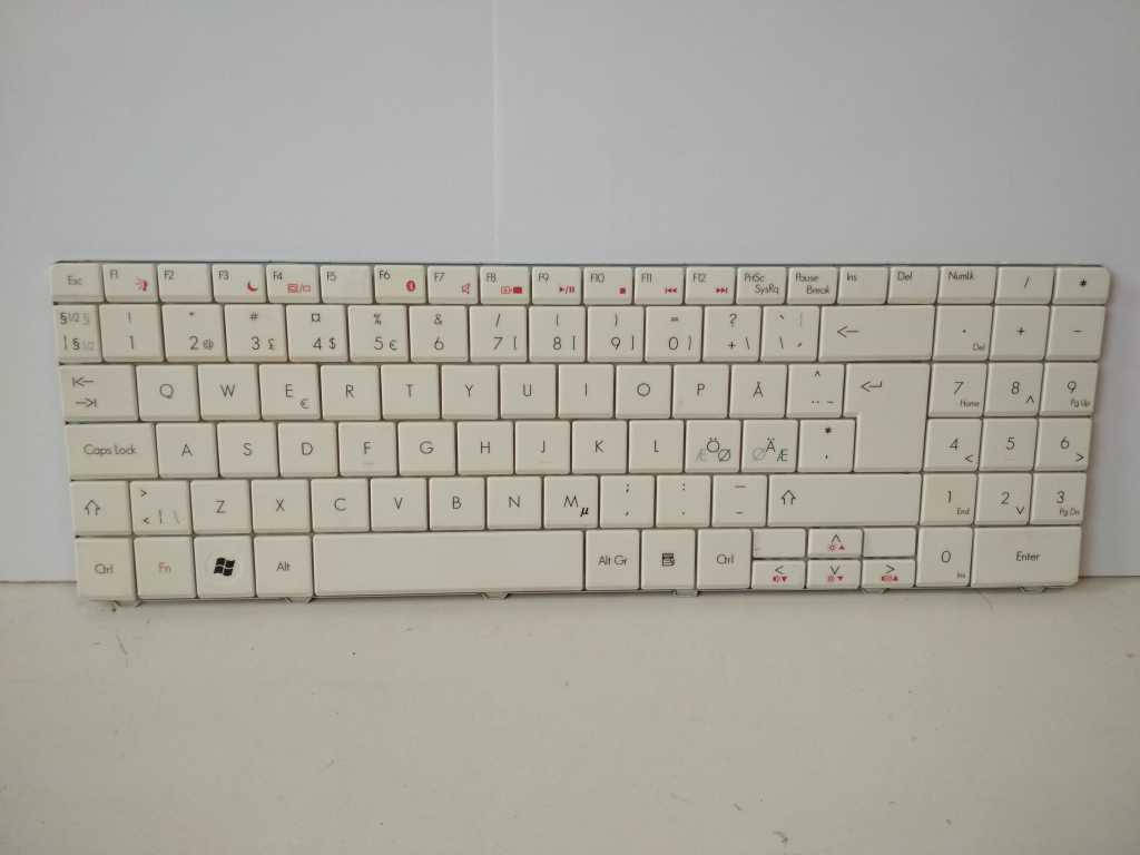 

800-137 Клавиатура для ноутбука Packard Bell EasyNote LJ61, LJ63, LJ65, LJ67, LJ71 Белая P/N:MP-07F36DN-698, Белый