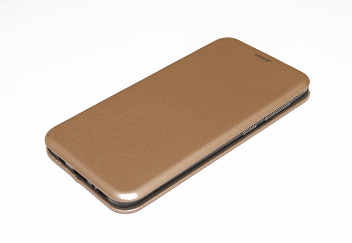 

Чехол книжка Level для Samsung Galaxy A30 A305 Экокожа Золотой, Золотистый