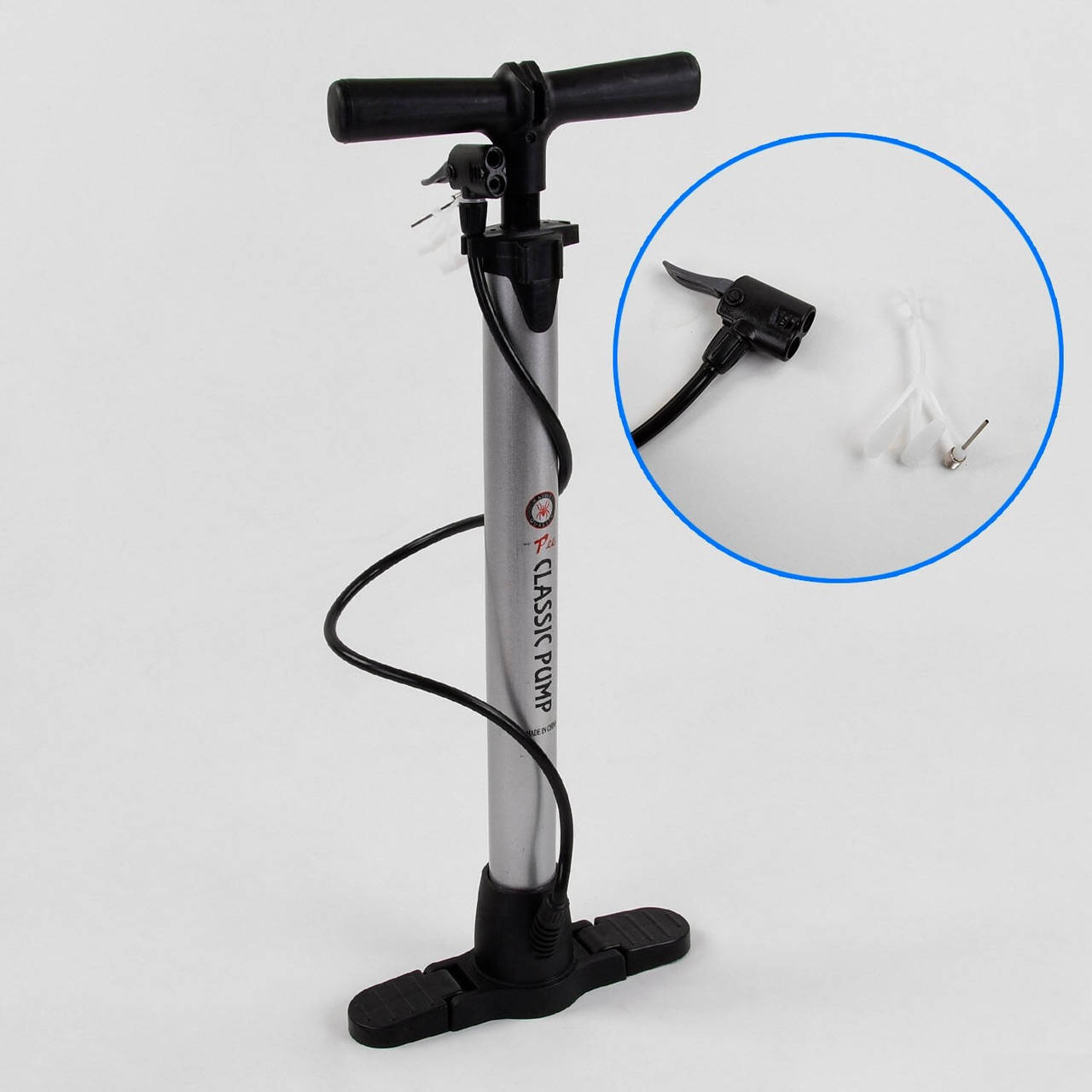 

Насос для накачивания велосипедных колес, мячей и надувных изделий 44607