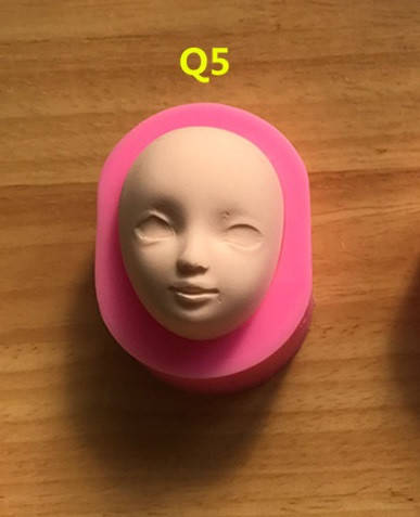 

Силиконовый молд "Лицо" Q5