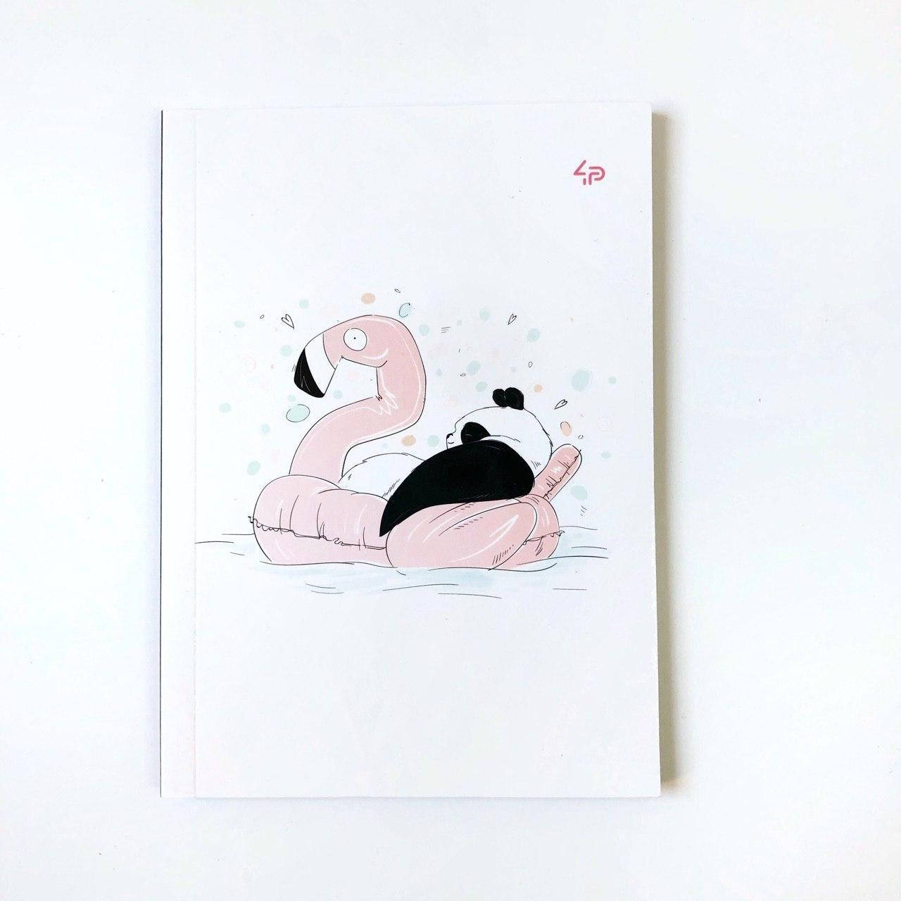 

Блокнот в точку В6 Панда отдыхает