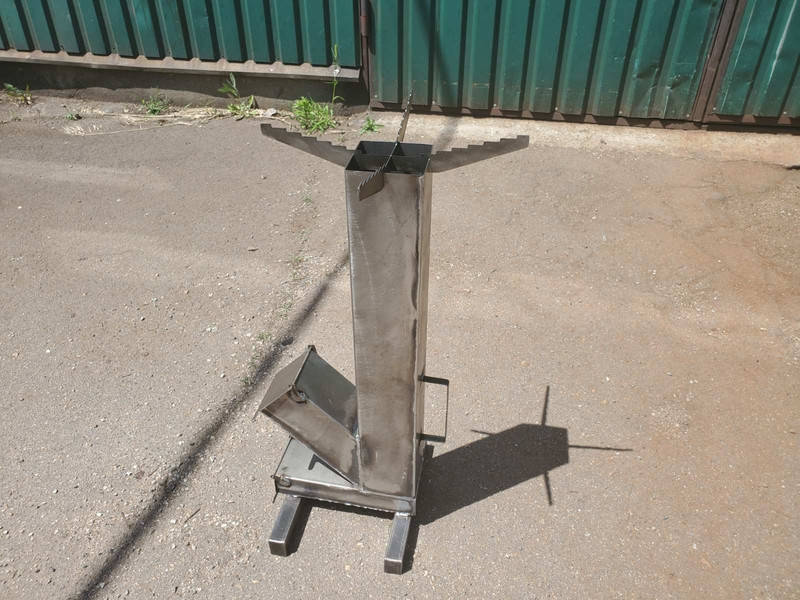 

Турбо печь щепочница походная туристическая