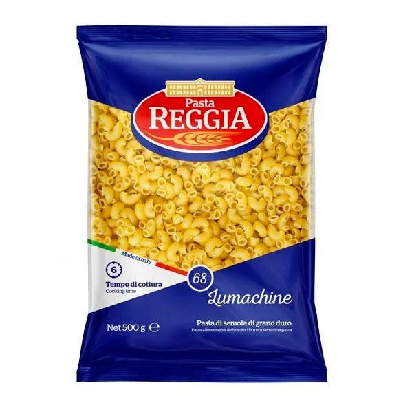 

Макарони Reggia Lumachine №68 500 гр.
