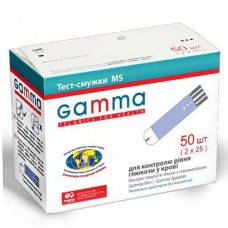 

Тест-полоски Gamma MS, 50 шт.