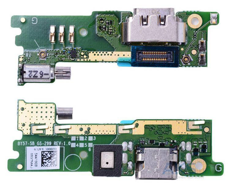 

Нижняя плата Sony Xperia XA1 Dual G3112 c разъемом зарядки микрофоном и виброзвонком