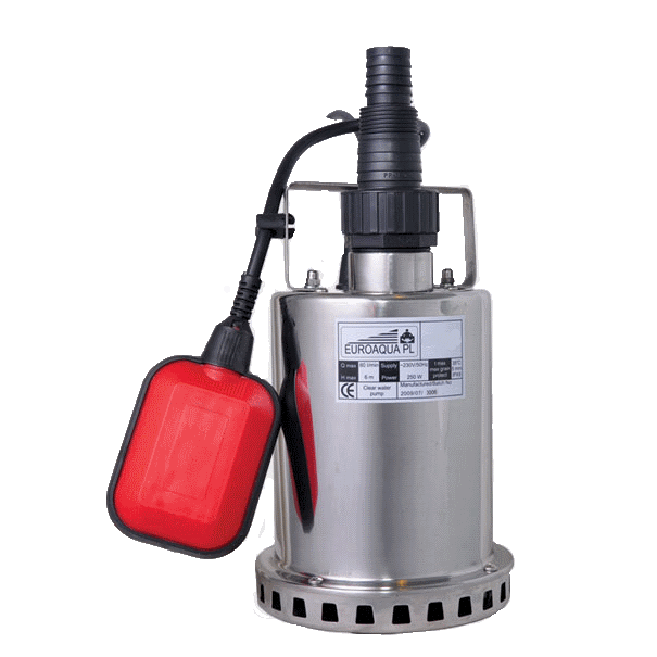 

Насос дренажный погружной EUROAQUA QDS - 350 нержавеющая сталь