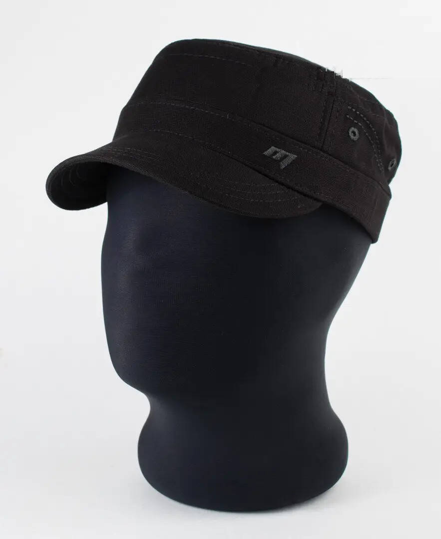 

Мужская кепка немка летняя из тонкого коттона цвет чёрный размер S 55-56, Черный