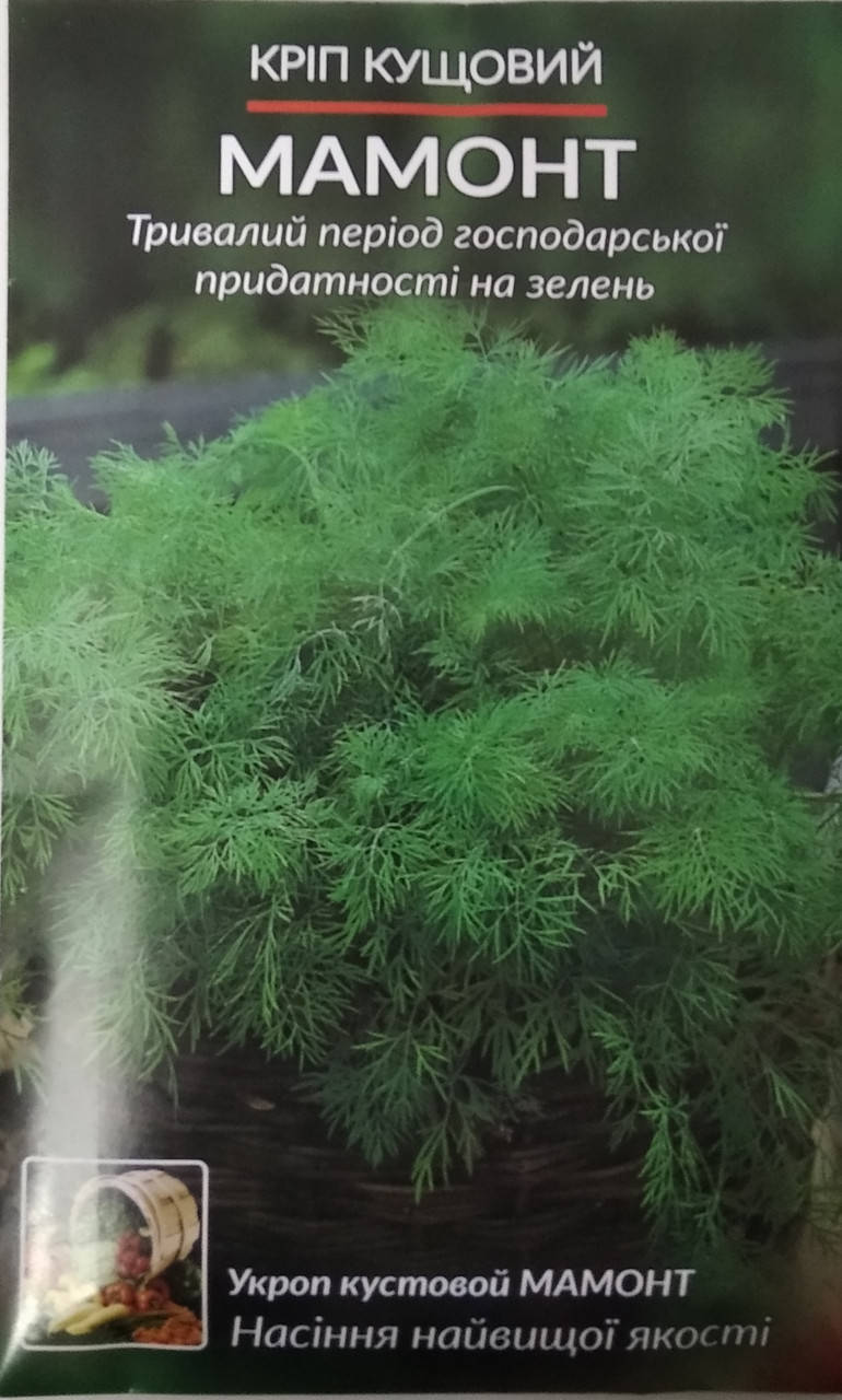 

Насіння Кріп кущовий Мамонт 10 г
