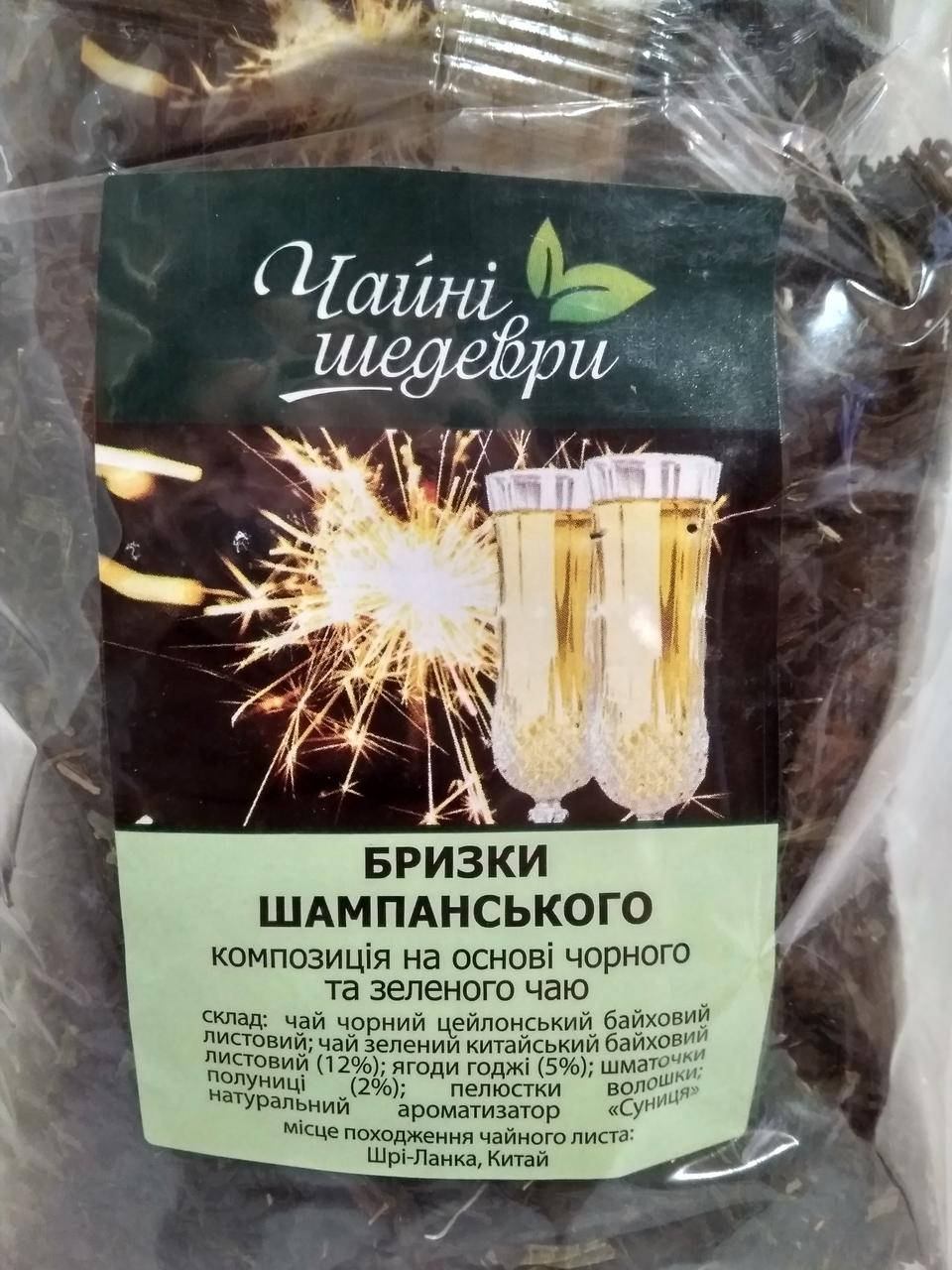 

Чай с добавками Чайные шедевры Брызги шампанского 500 г