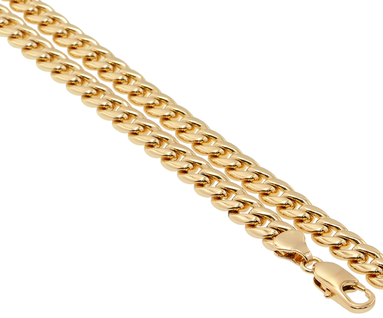 

Цепочка Xuping Позолота 18K "Плетение Панцирное" длина 54см х 7мм