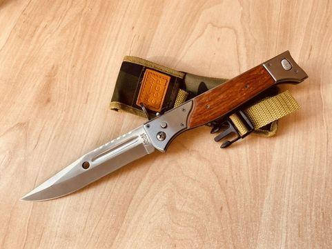 

БОЛЬШОЙ Штык нож АК-47 СССР выкидной складной охотничий тактический