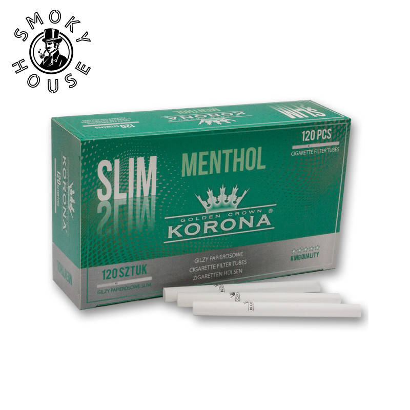

Гильзы для сигарет Korona Slim mentol 120