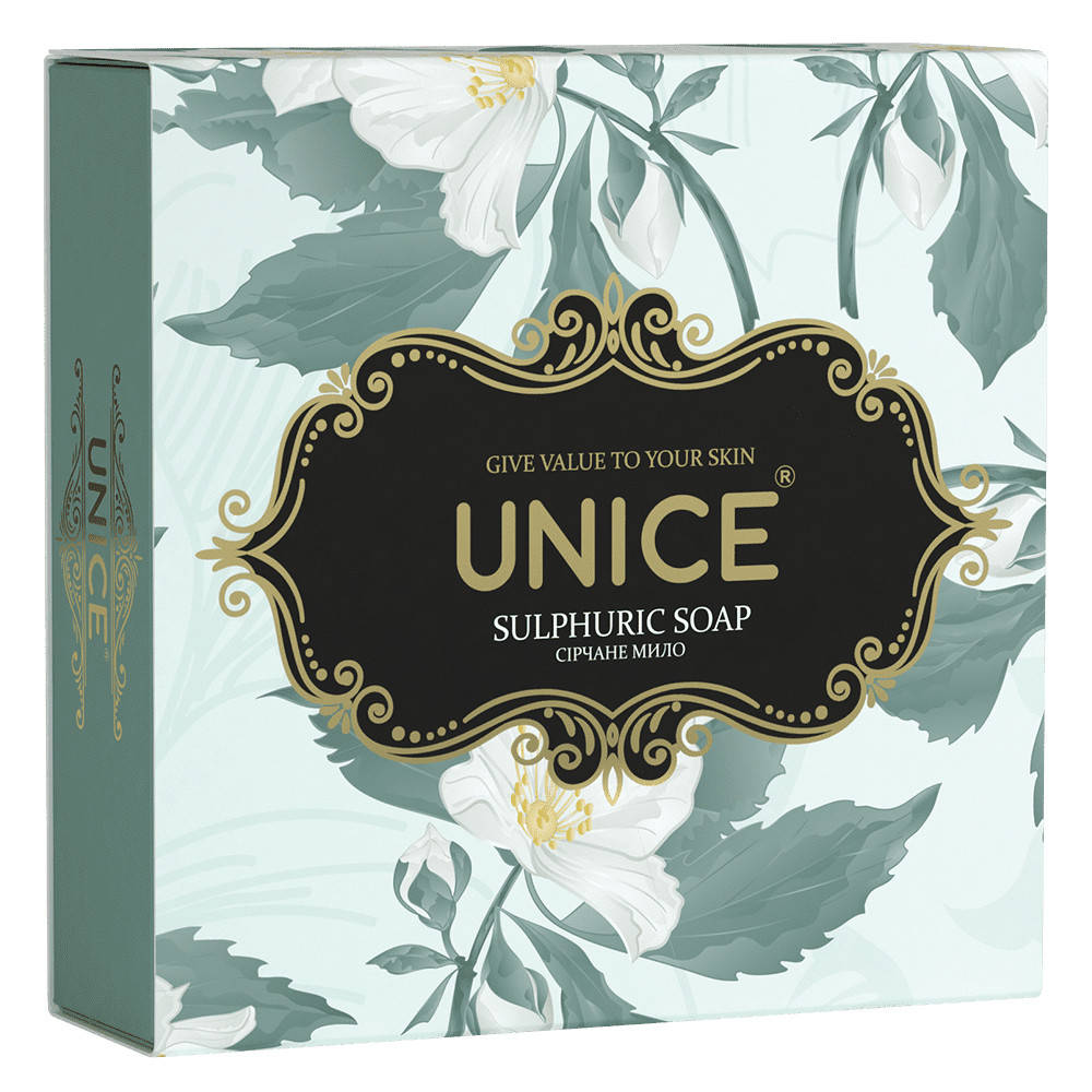 

Натуральное мыло с серой UNICE 100 г
