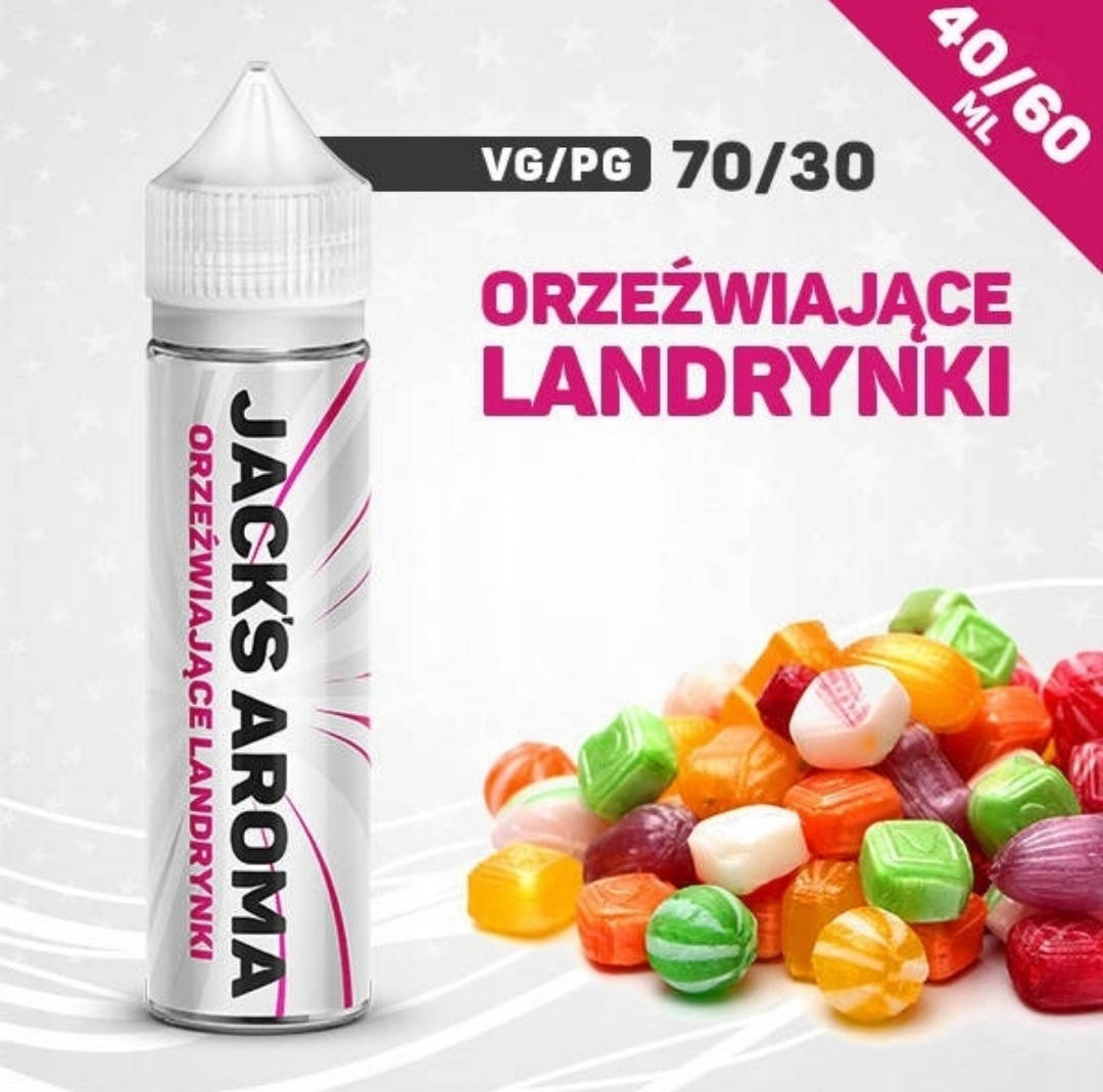 

Ароматизатор табака JACKS AROMAT 40 ML освежающий леденец