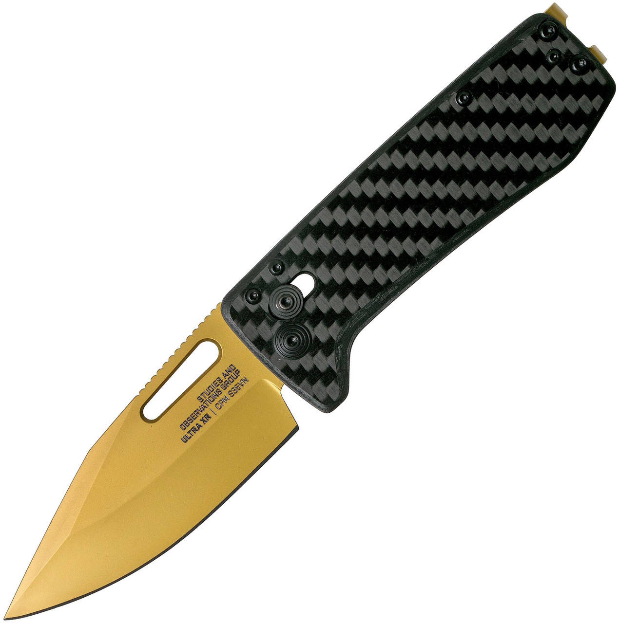 

Нож SOG Ultra XR Carbon/Gold, Черный