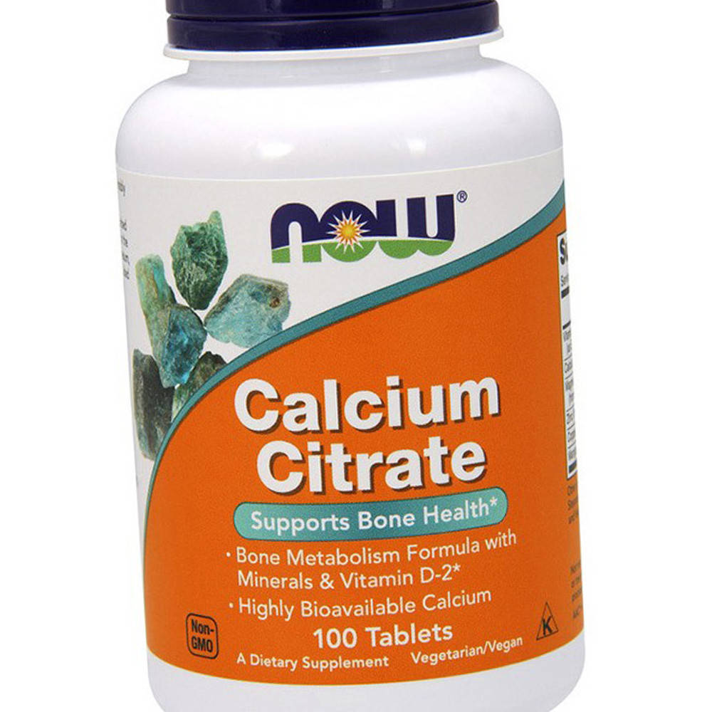 

Кальций Магний Цинк Д3 NOW Foods Calcium Citrate 100 таблеток