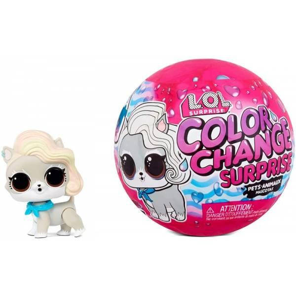 

L.O.L. lol Surprise Color Change Pets питомец лол меняет цвет