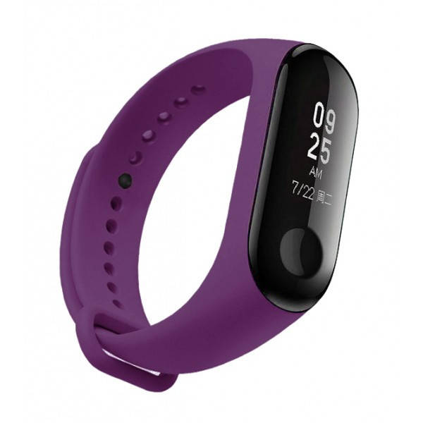 

Оригинальный силиконовый ремешок Xiaomi Mi Band 4/5 силиконовый браслет Бордовый
