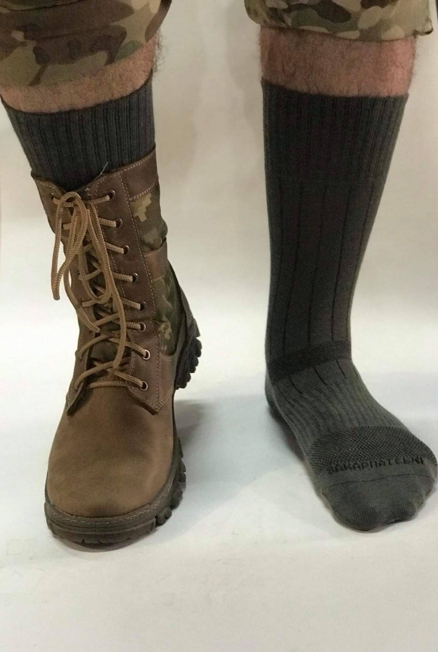 

Тактичні шкарпетки ТМ "Закарпатські штрімфлі". 35-37, 38-41, 42-45, 45-47