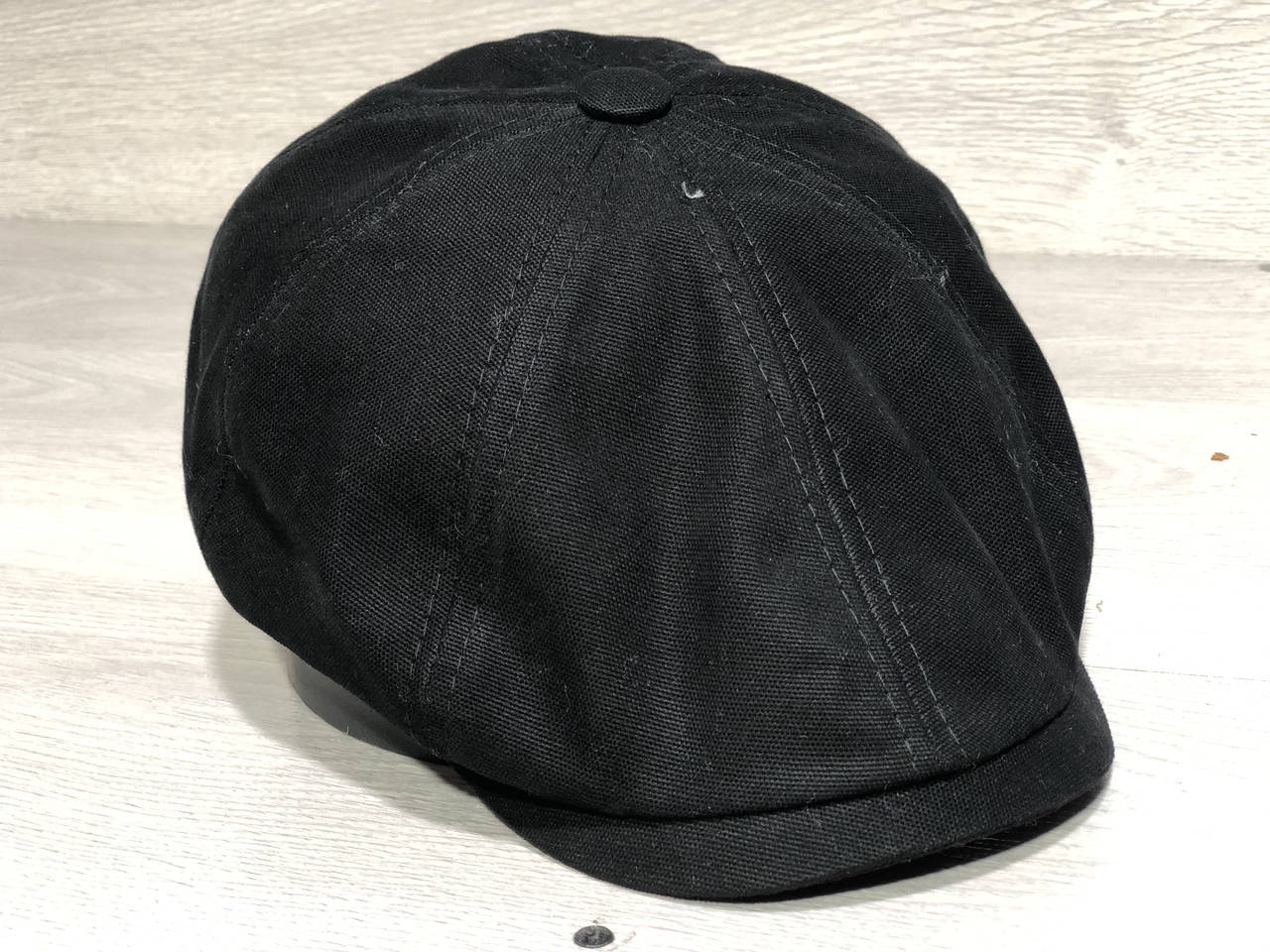 

Мужская льняная кепка восьмиклинка котон