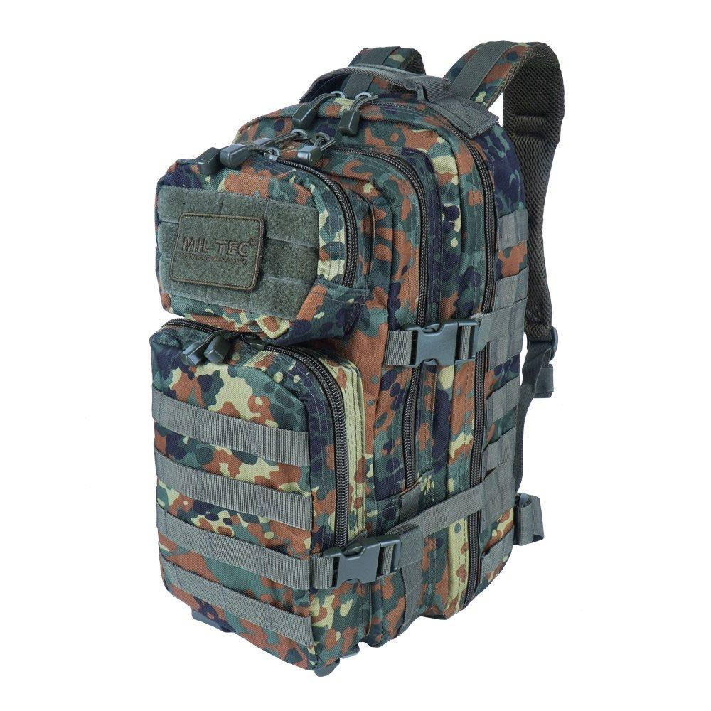 

Большой рюкзак Mil-Tec Small Assault Pack 20 l Flecktarn 14002021, Камуфляж