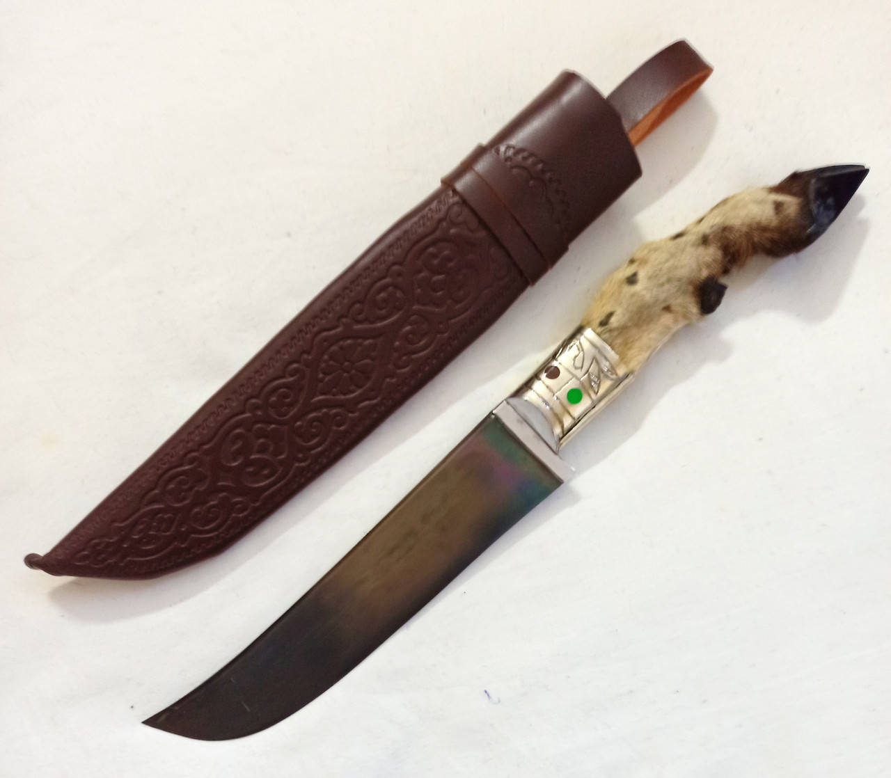 

Нож Пчак узбекских мастеров. (009), Бежевый