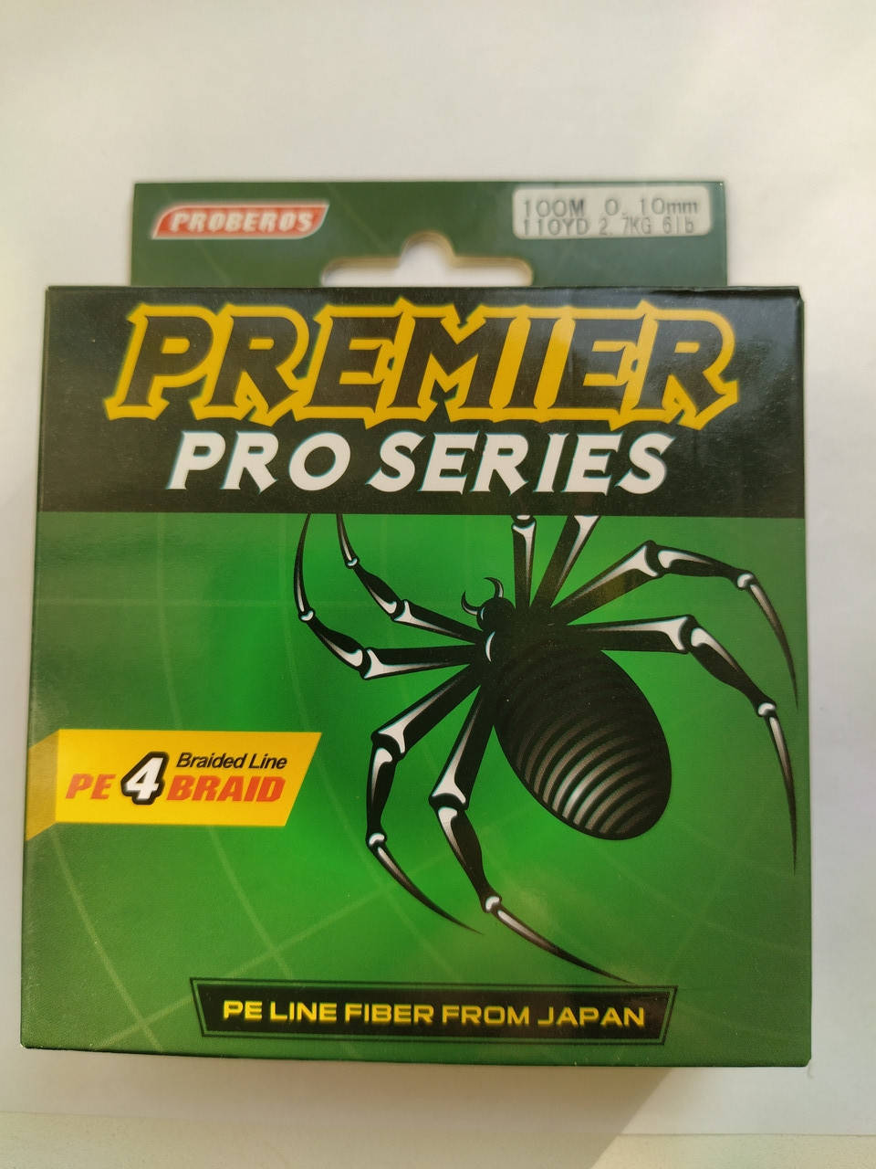 

Шнур Proberos Premier Pro Series PE 4, Зелёный