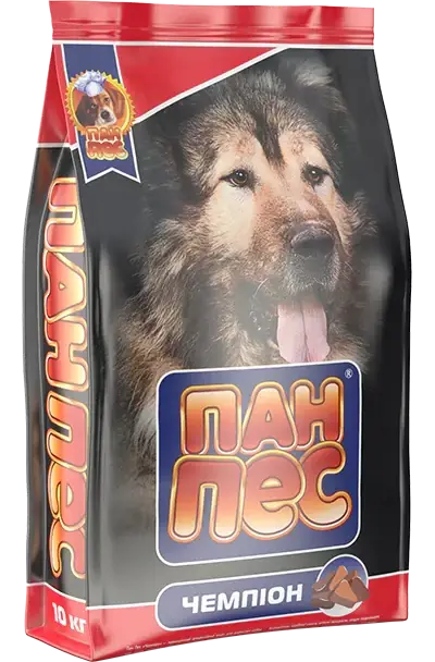 

Сухой корм для собак Пан пес Чемпион 10 кг