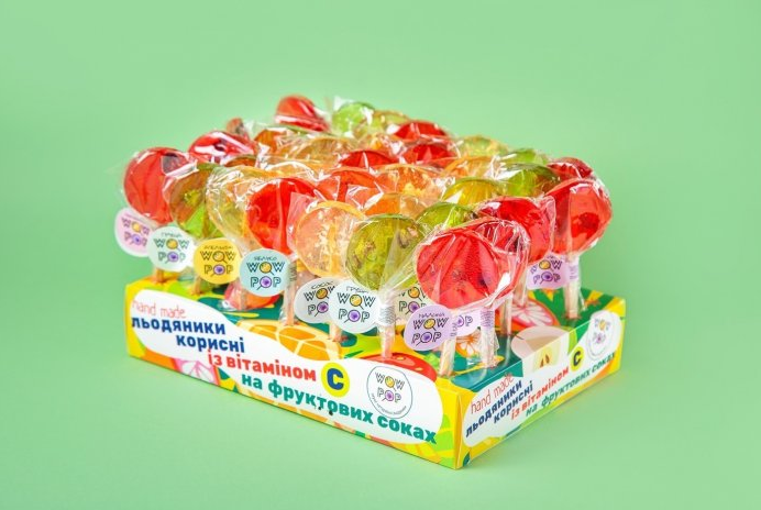 

Конфета леденец "WOW POP" 17 гр в ассортименте